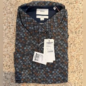 NWT Brax Men's Hi Flex Modern Fit Button Up